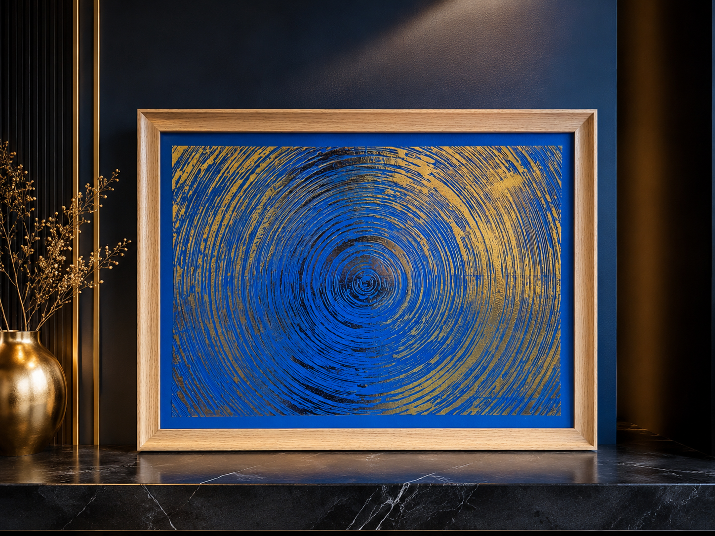 bleu & gold